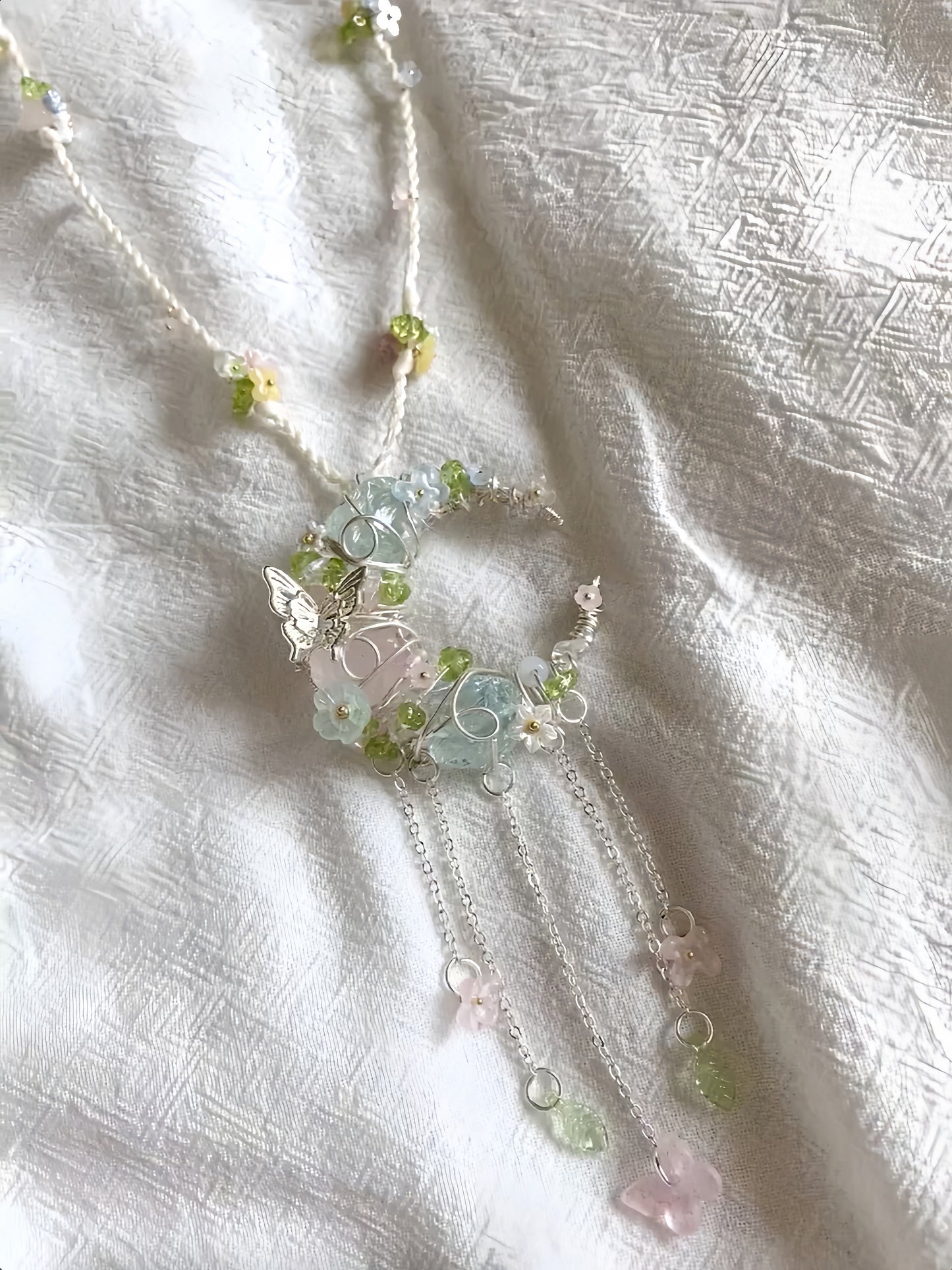 Radiant Lunar Palette Necklace