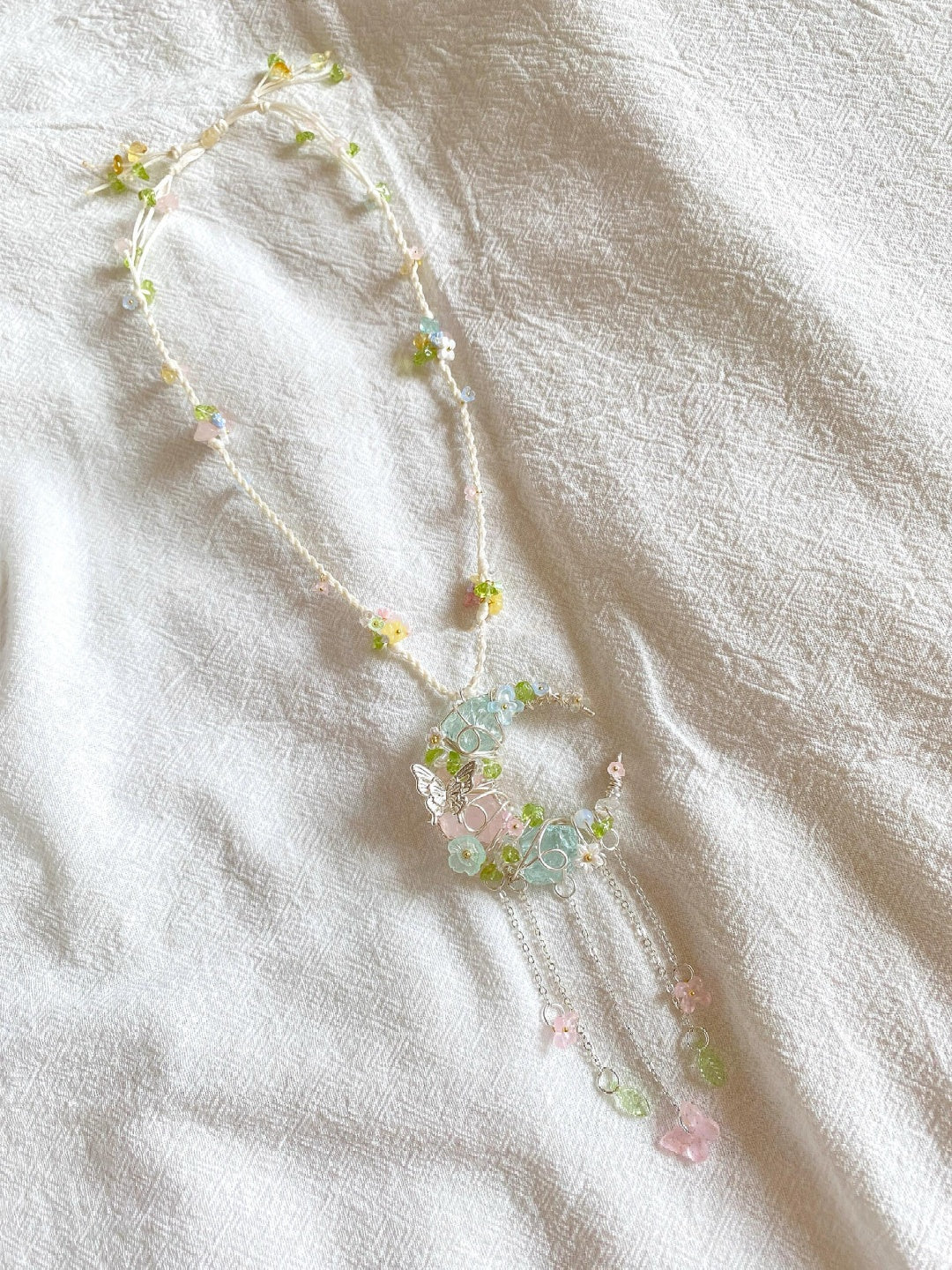 Radiant Lunar Palette Necklace
