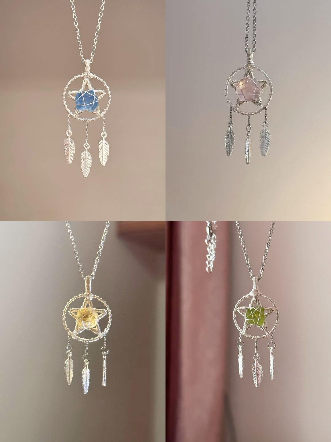 Star Dreamcatcher Necklace
