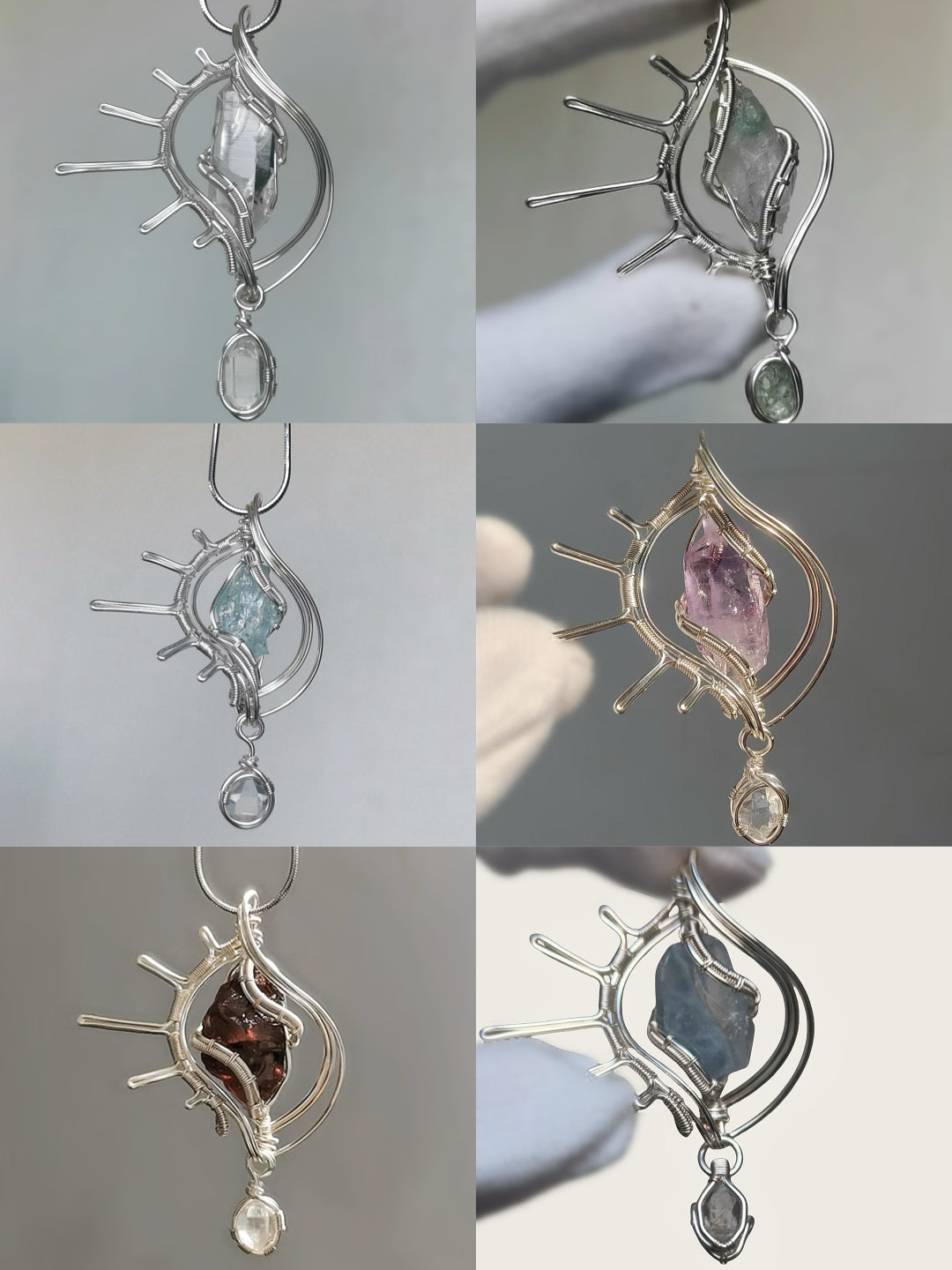Mermaid's Conch Pendant Necklace