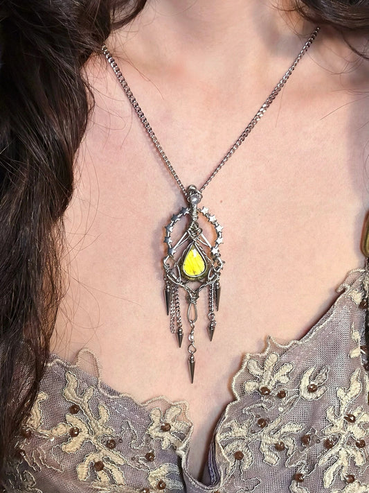 Star-Sun Confluence Pendant Necklace