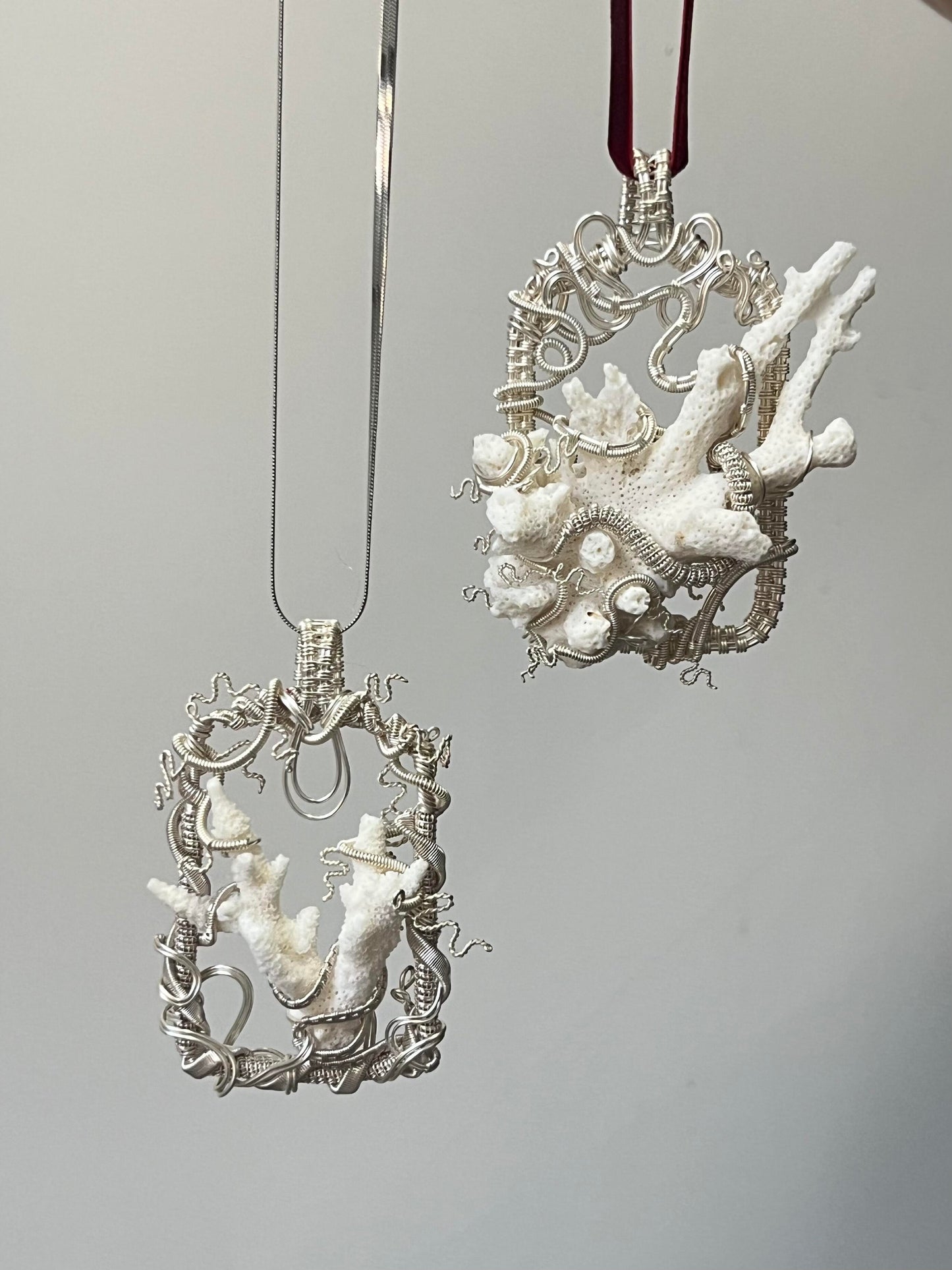 Siren's Window Pendant Necklace
