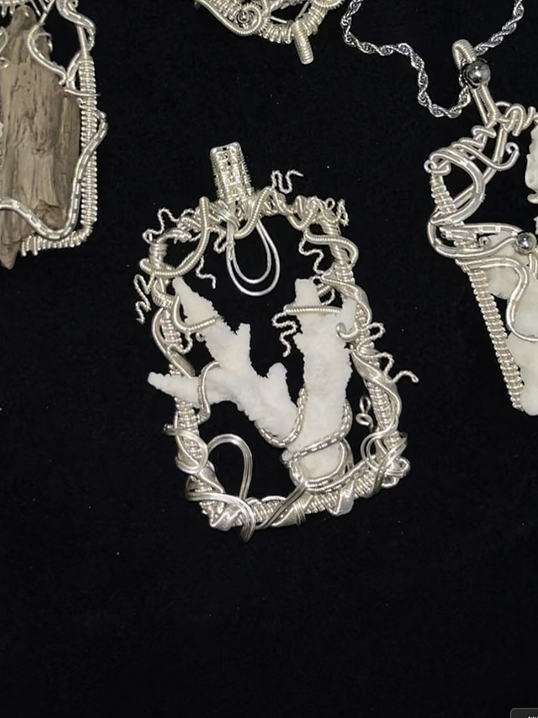 Siren's Window Pendant Necklace