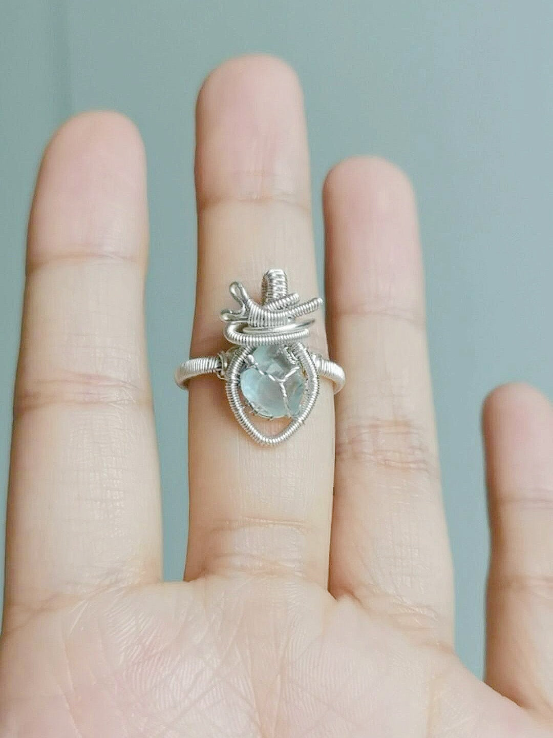 Beating Glow Heart-shaped Ring