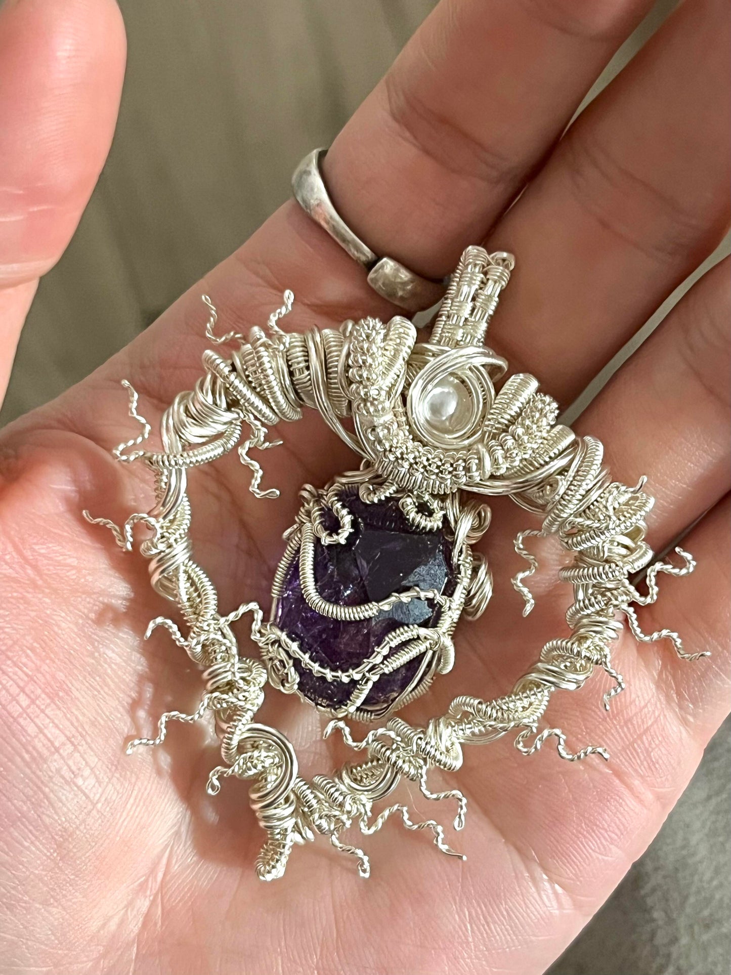 Heart of Ocean Crystal Pendant Necklace
