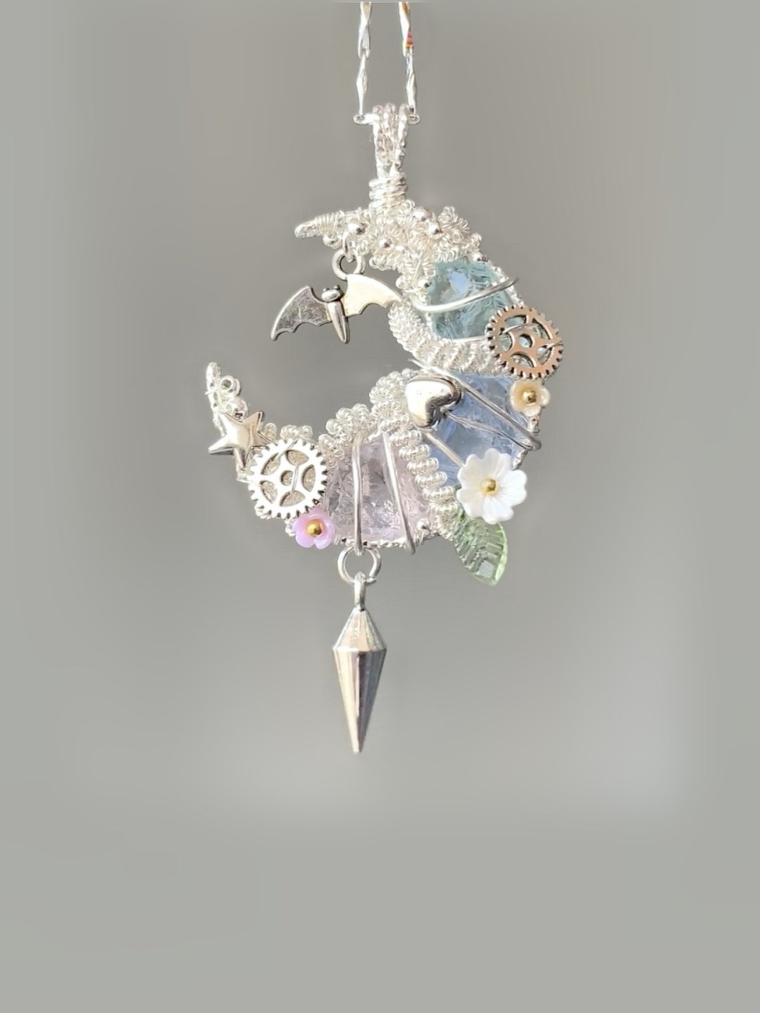 Radiant Lunar Palette Necklace