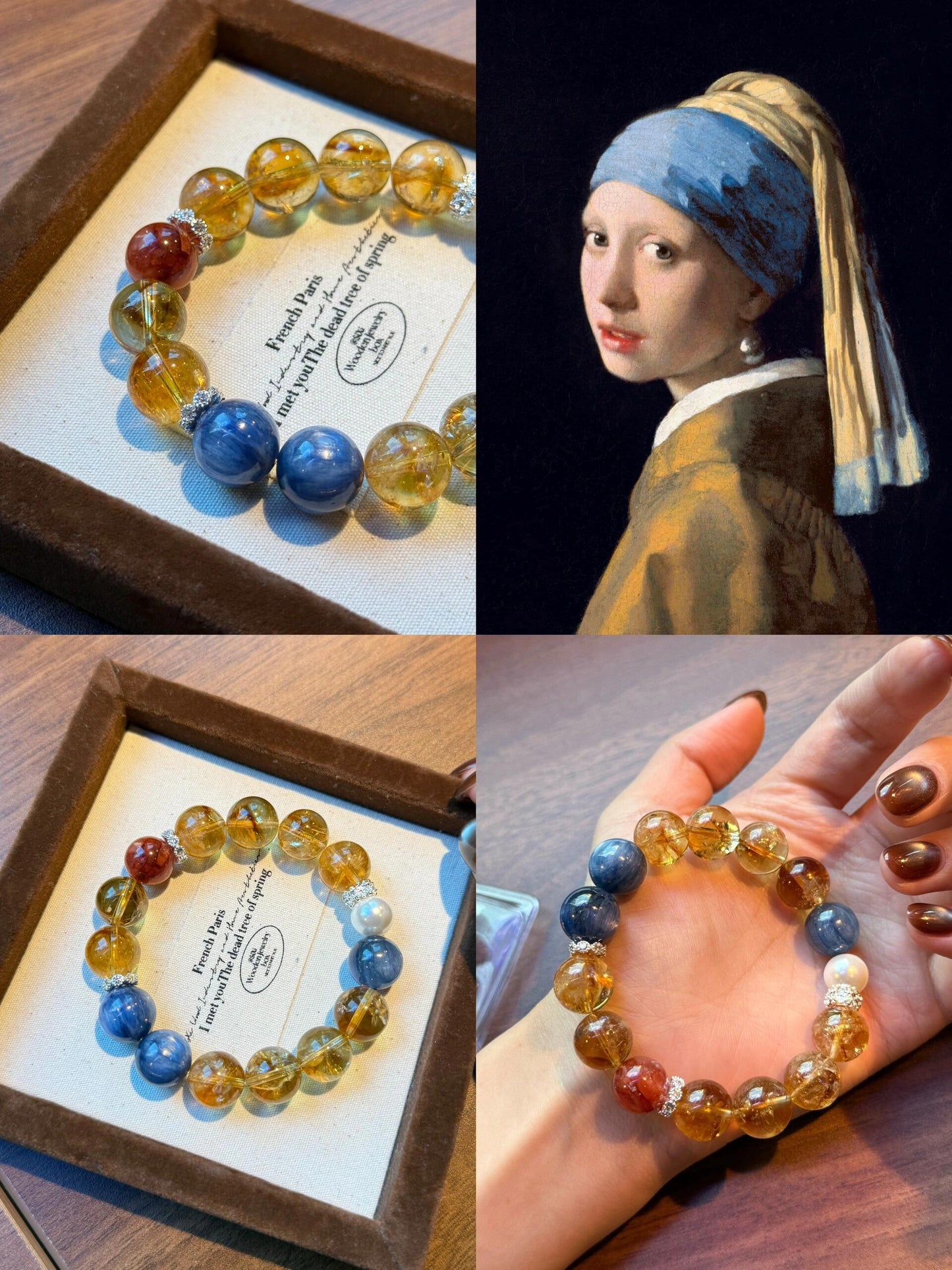 Girl with A Pearl Earring Bracelet