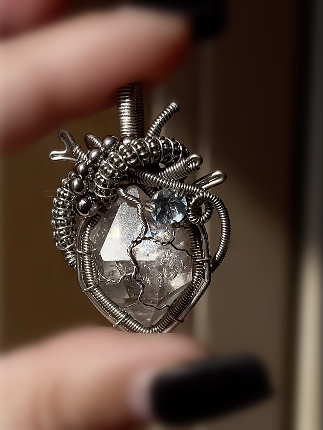 Beating Glow Heart-shaped Necklace
