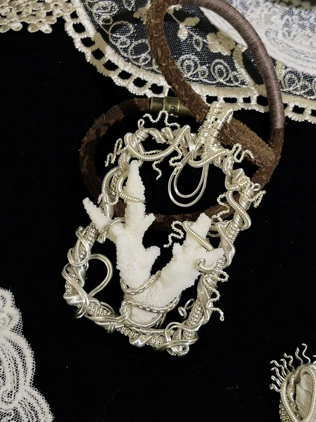 Siren's Window Pendant Necklace