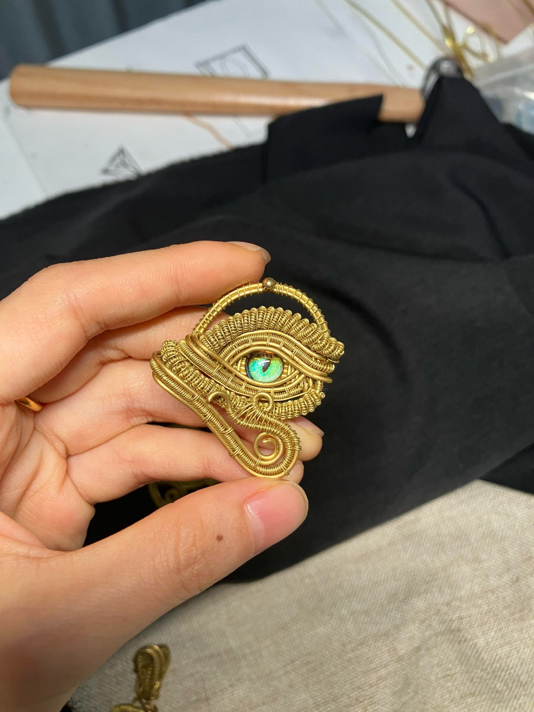 Eye of Horus Pendant Necklace