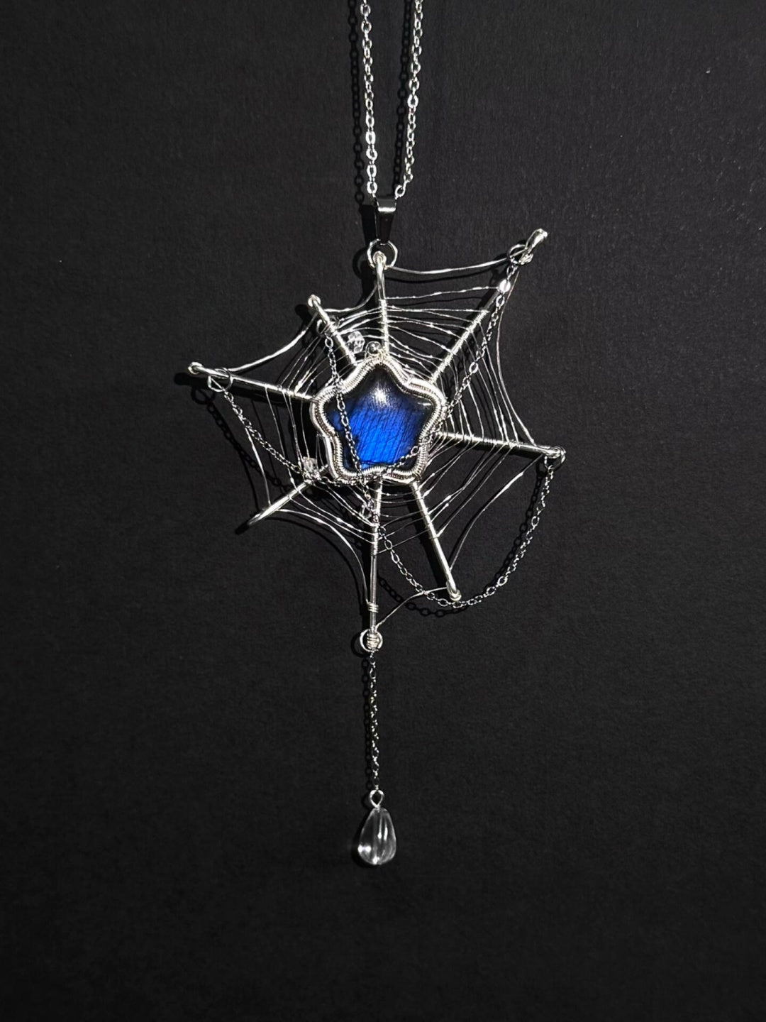 Spider Web Necklace