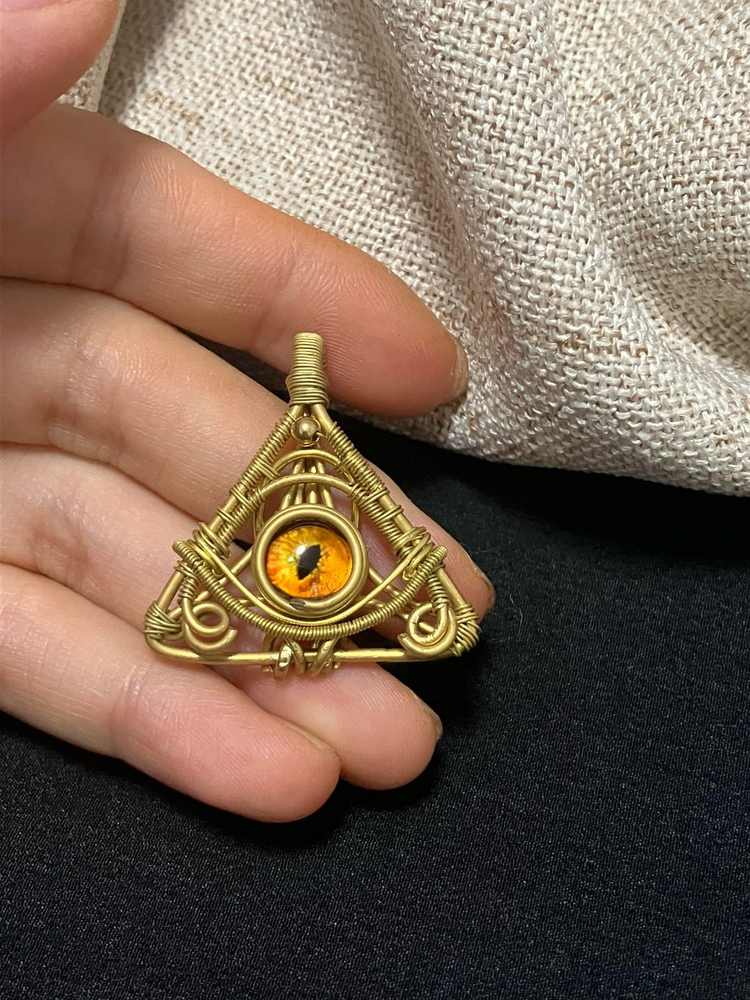 Eye of Horus Pendant Necklace