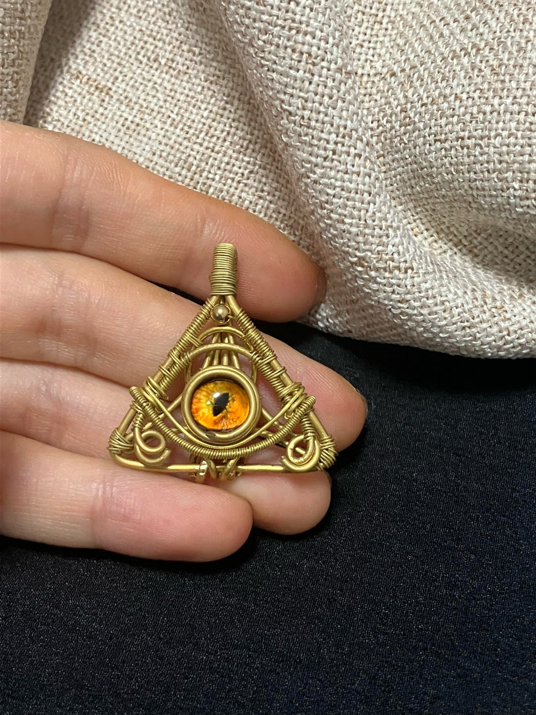 Eye of Horus Pendant Necklace