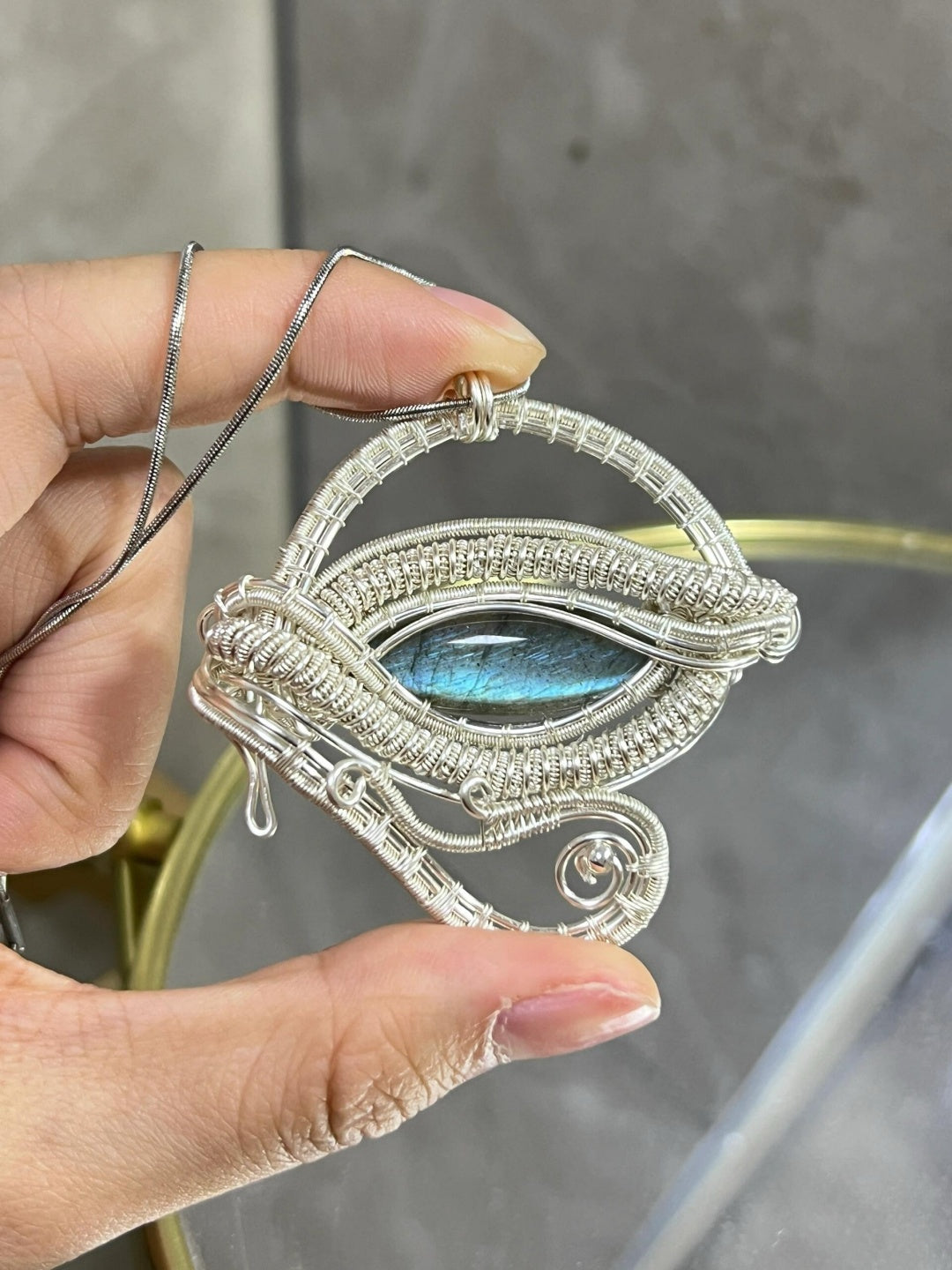 Eye of Horus Pendant Necklace