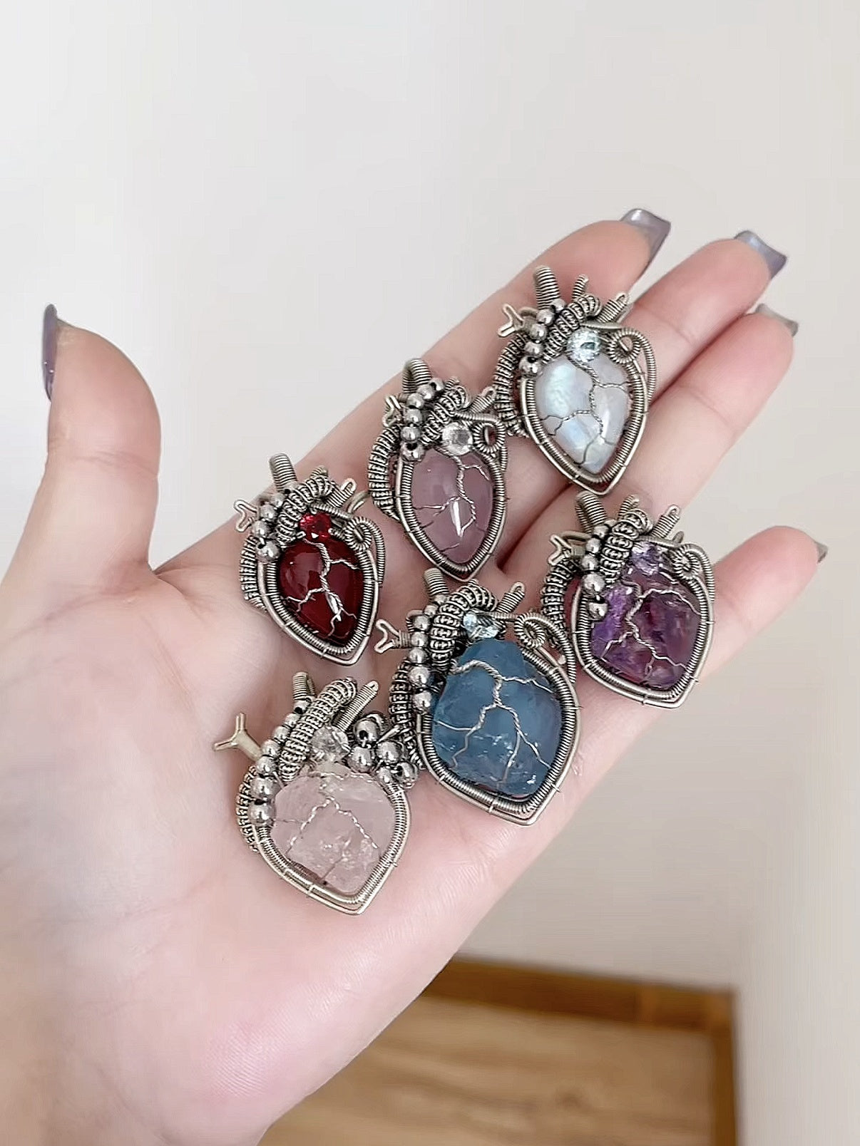 Beating Glow Heart-shaped Necklace