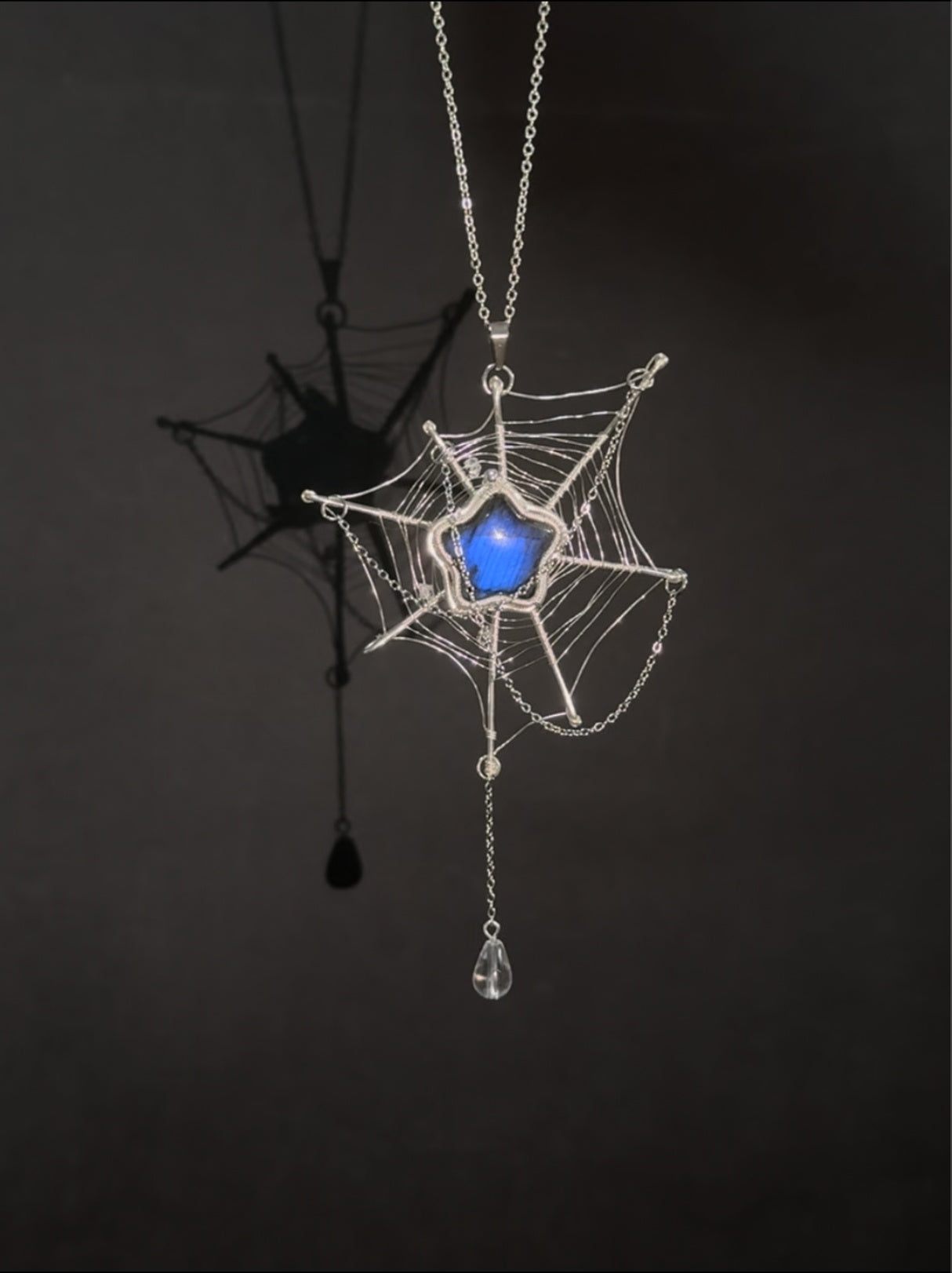 Spider Web Necklace