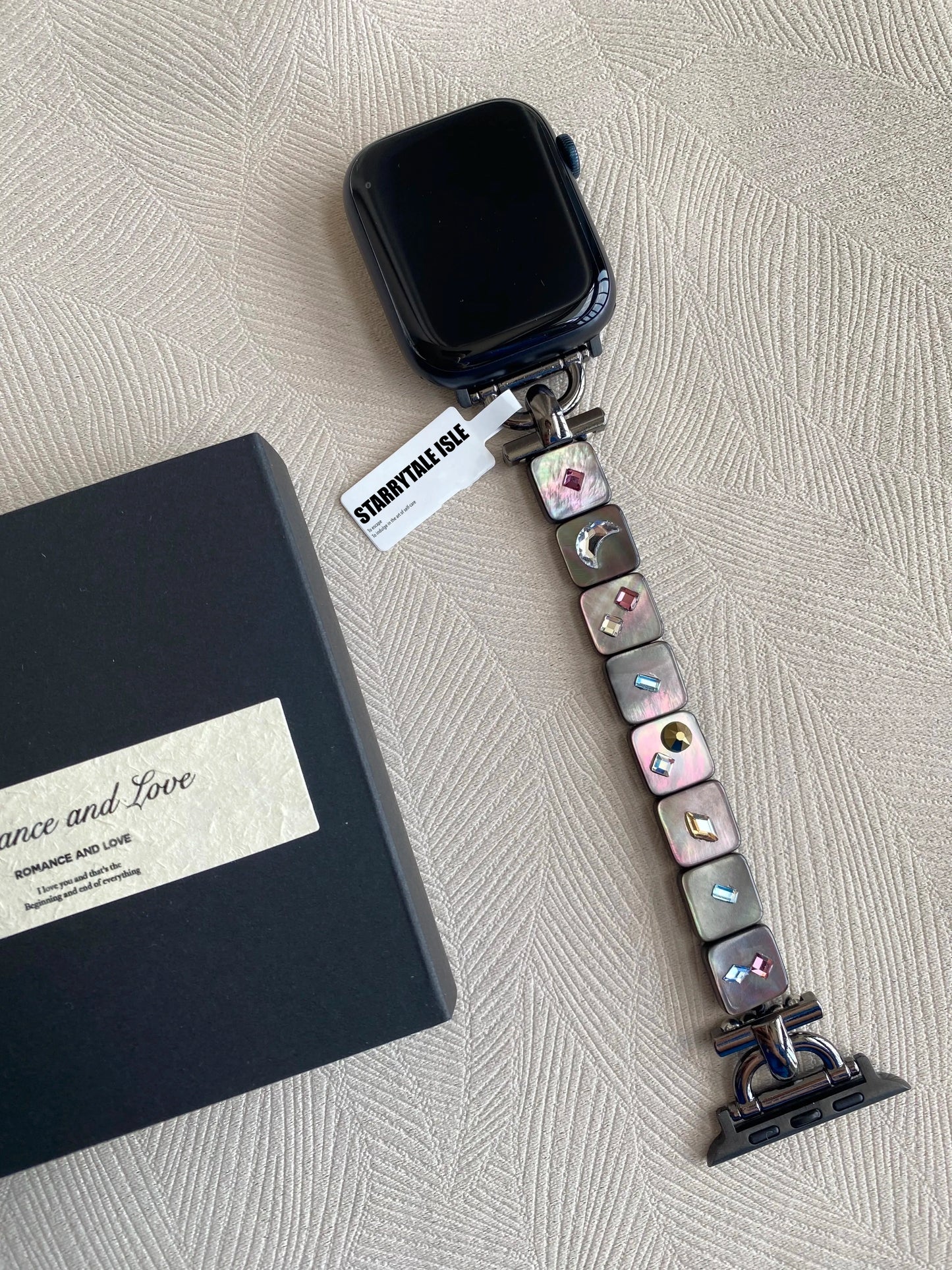 Handmade Pearl Oyster Shells Apple Watch Band