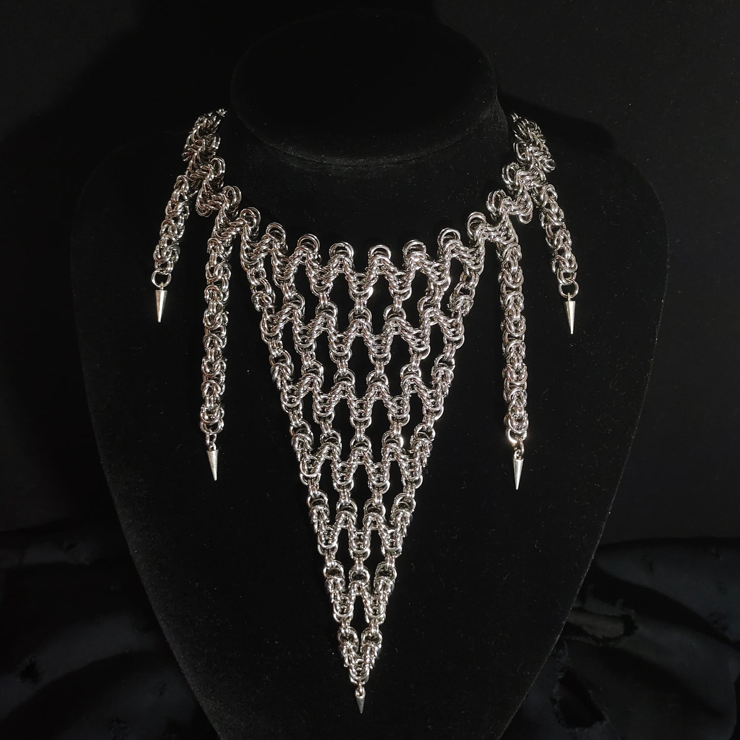 Handmade Chainmail 1015 Choker Necklace