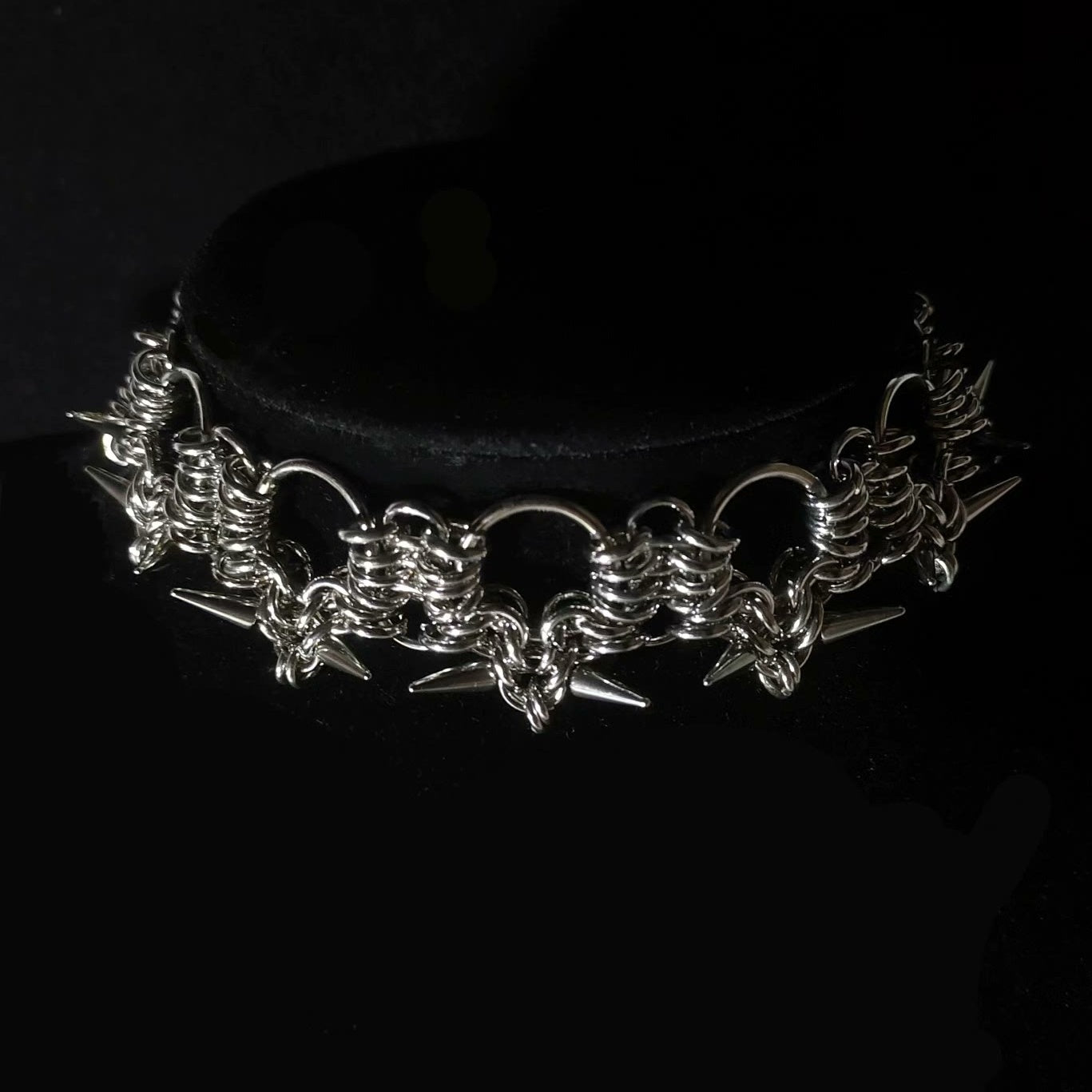 Handmade Chainmail 1016 Choker Necklace