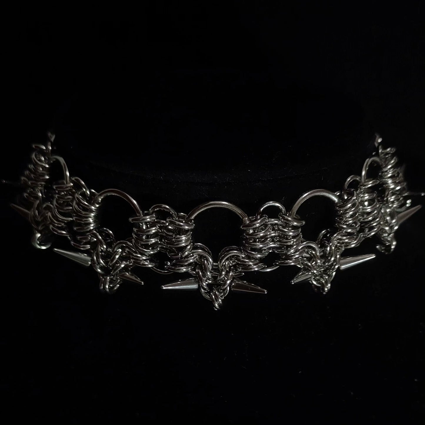 Handmade Chainmail 1016 Choker Necklace