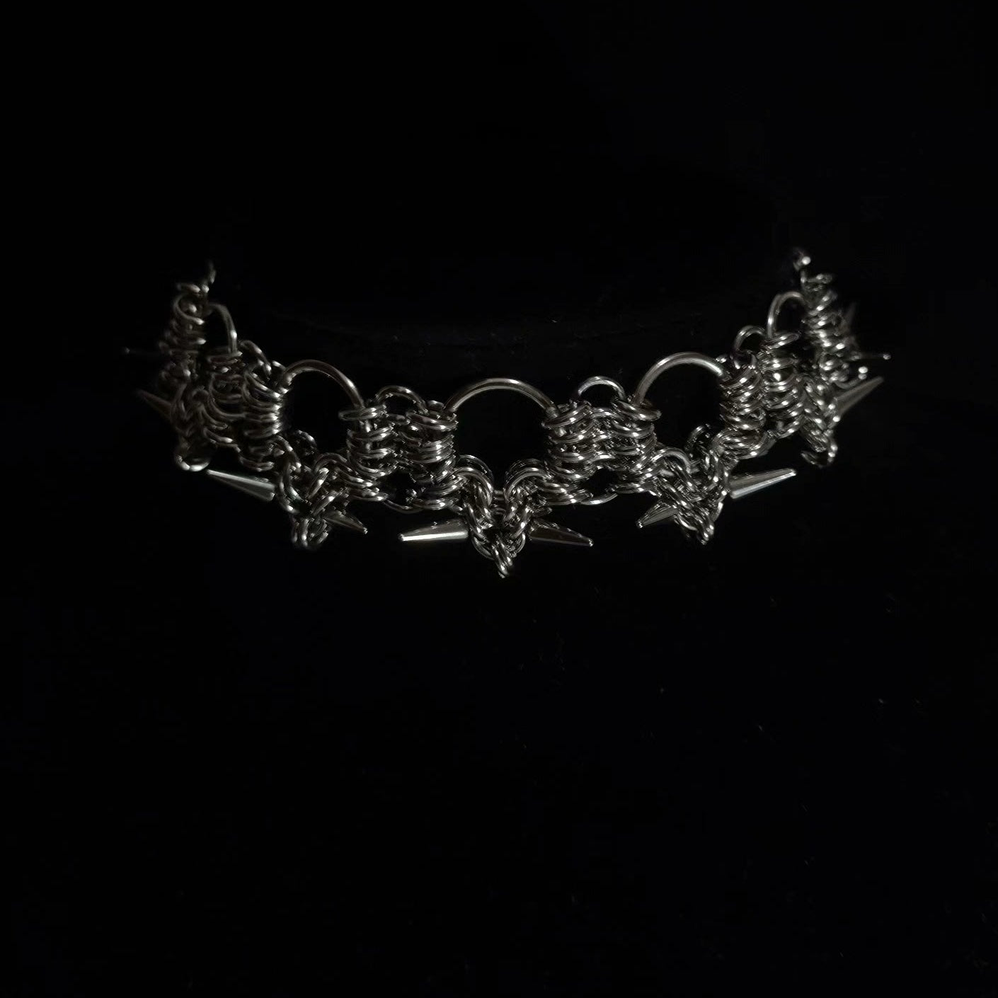 Handmade Chainmail 1016 Choker Necklace