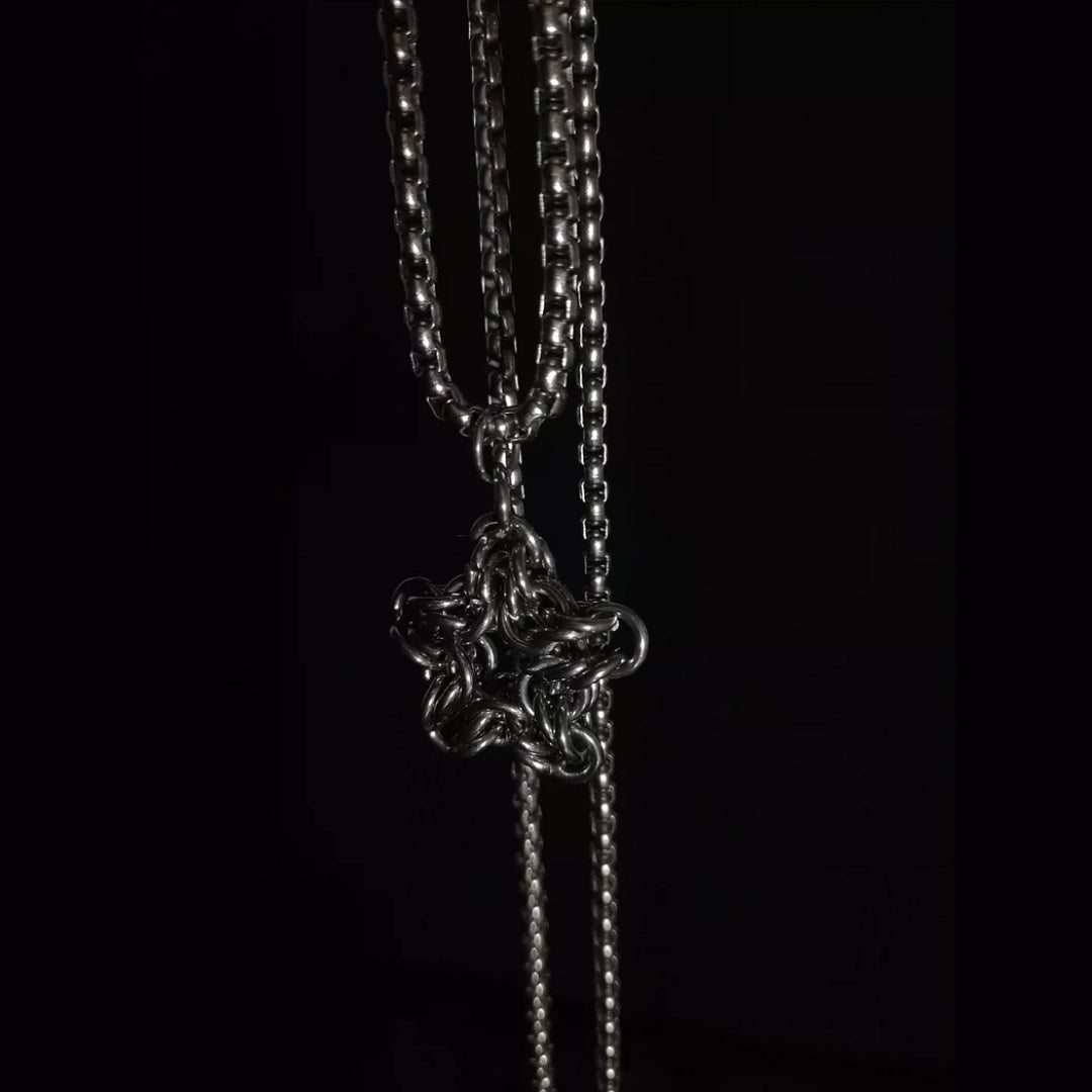 Handmade Chainmail 1019 Necklace