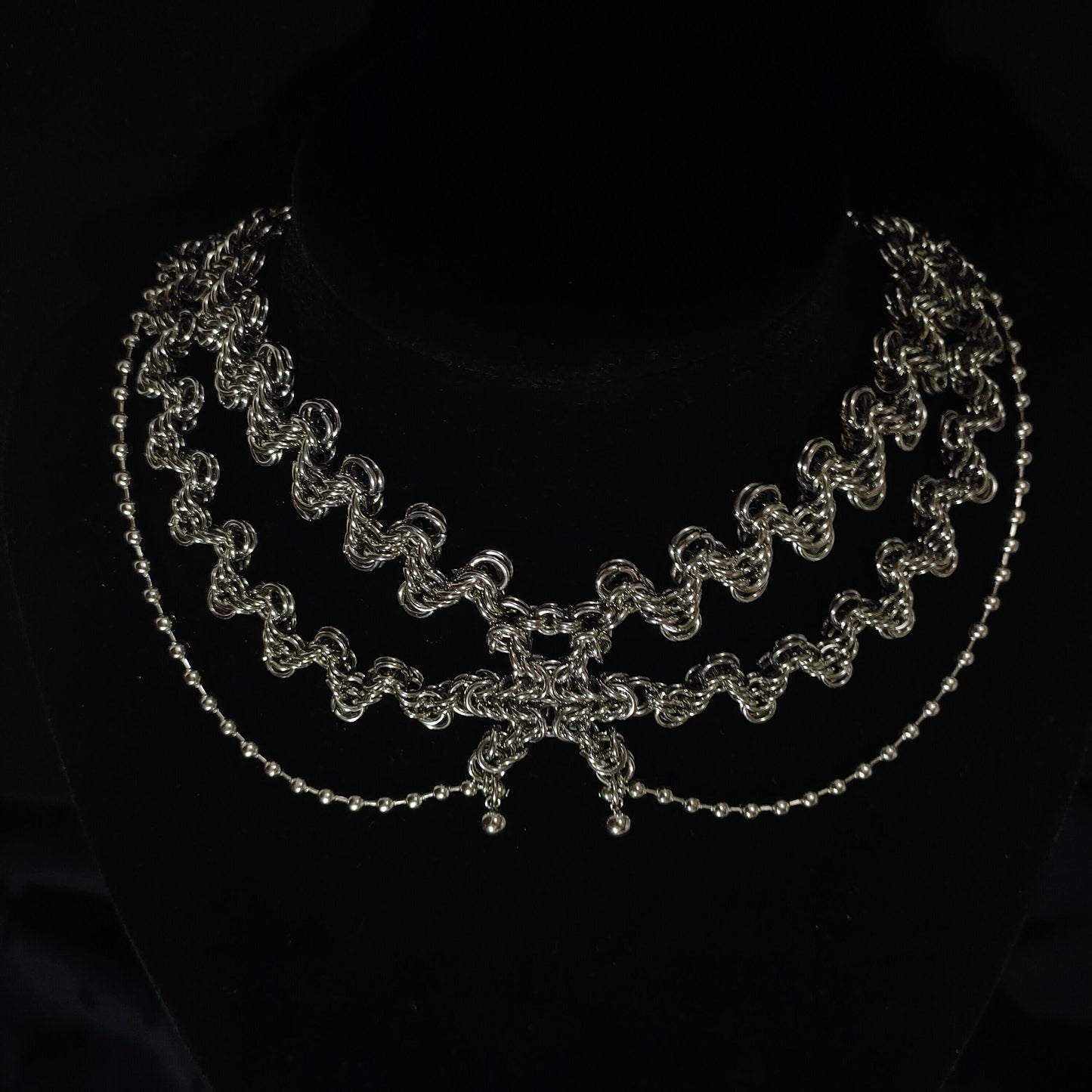 Handmade Chainmail 1020 Necklace