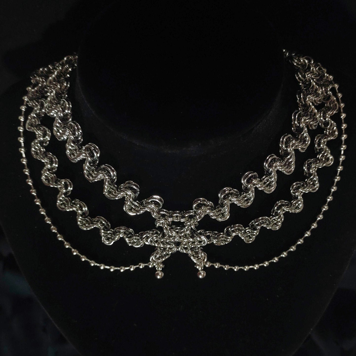 Handmade Chainmail 1020 Necklace
