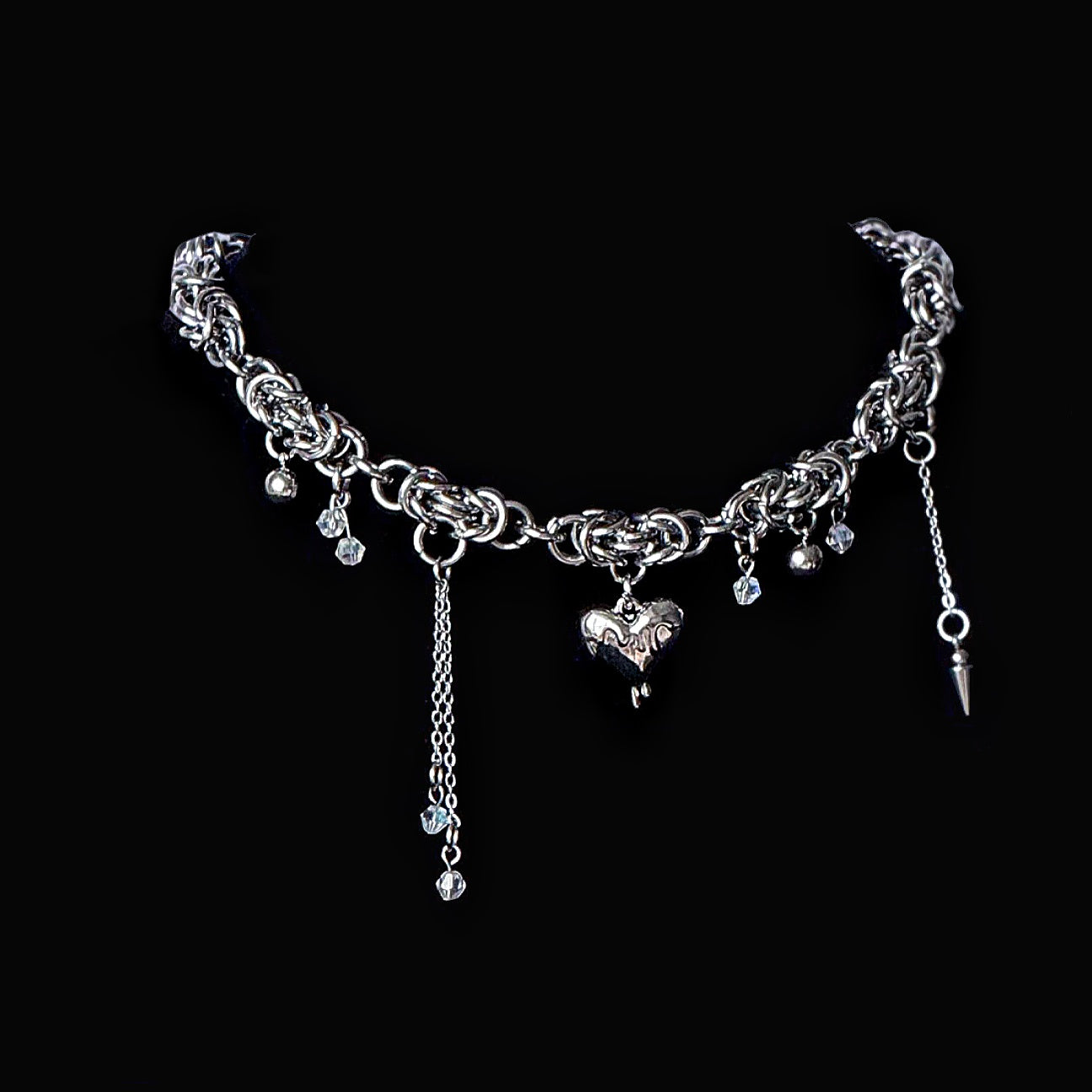 Handmade Chainmail 1022 Necklace