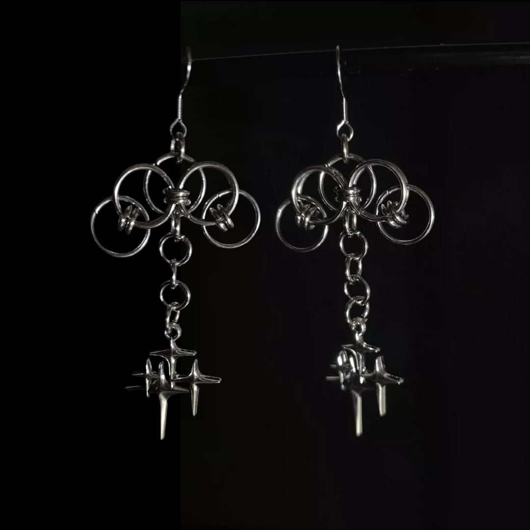 Handmade Chainmail 3014 Earrings