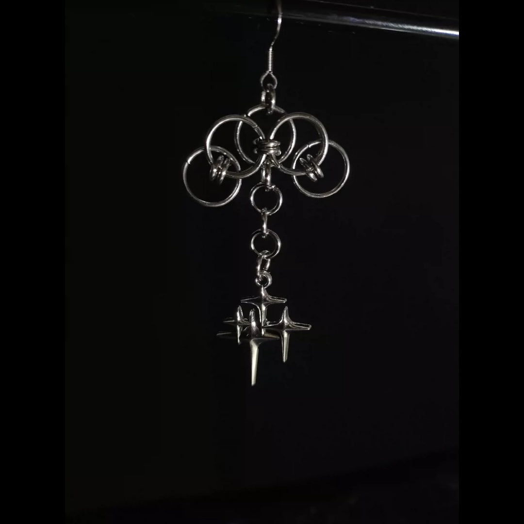 Handmade Chainmail 3014 Earrings