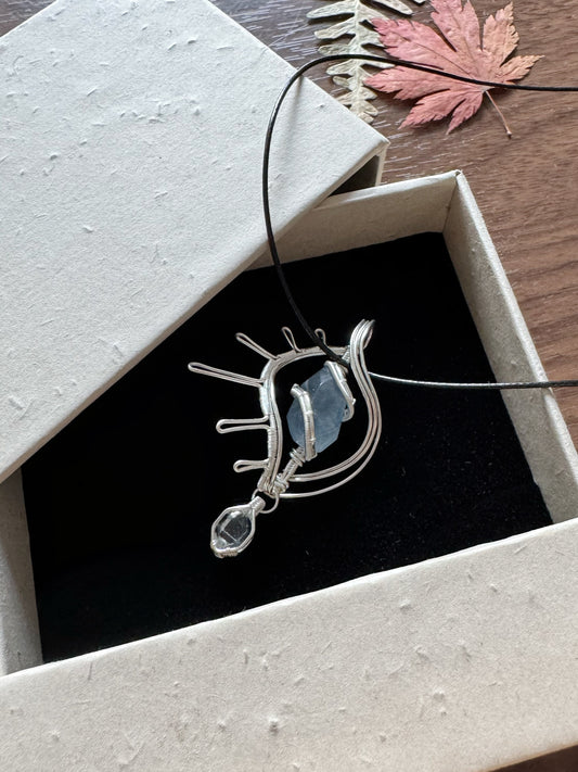 Mermaid's Conch Pendant Necklace