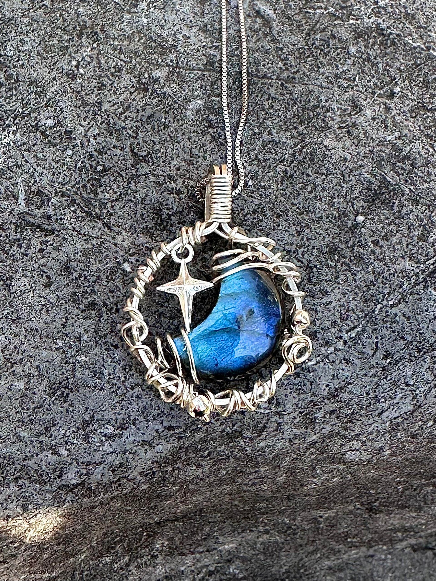 Star-Moon Myth Pendant Necklace