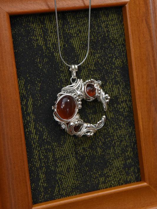 Moonlit Pendant Necklace