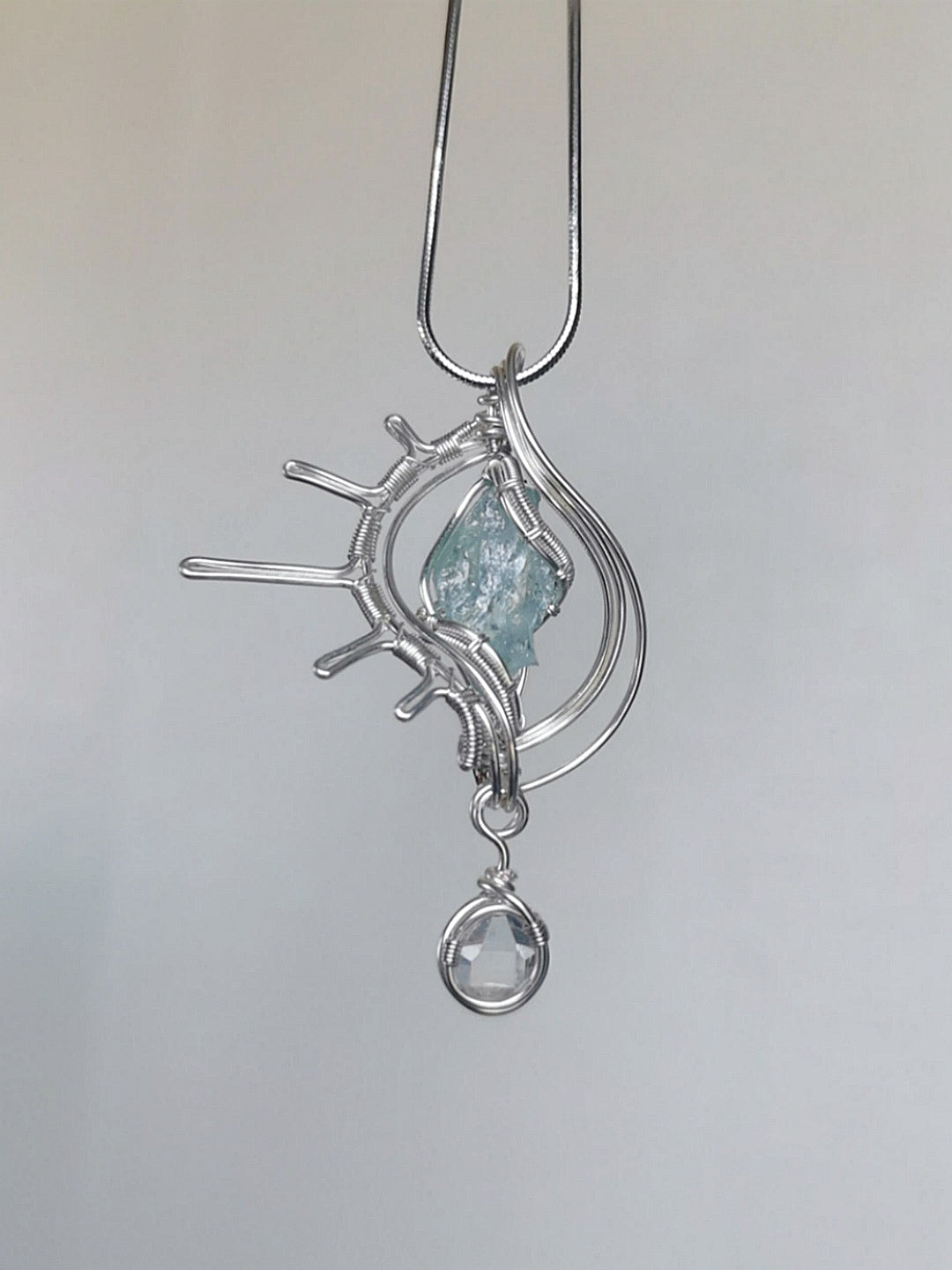 Mermaid's Conch Pendant Necklace