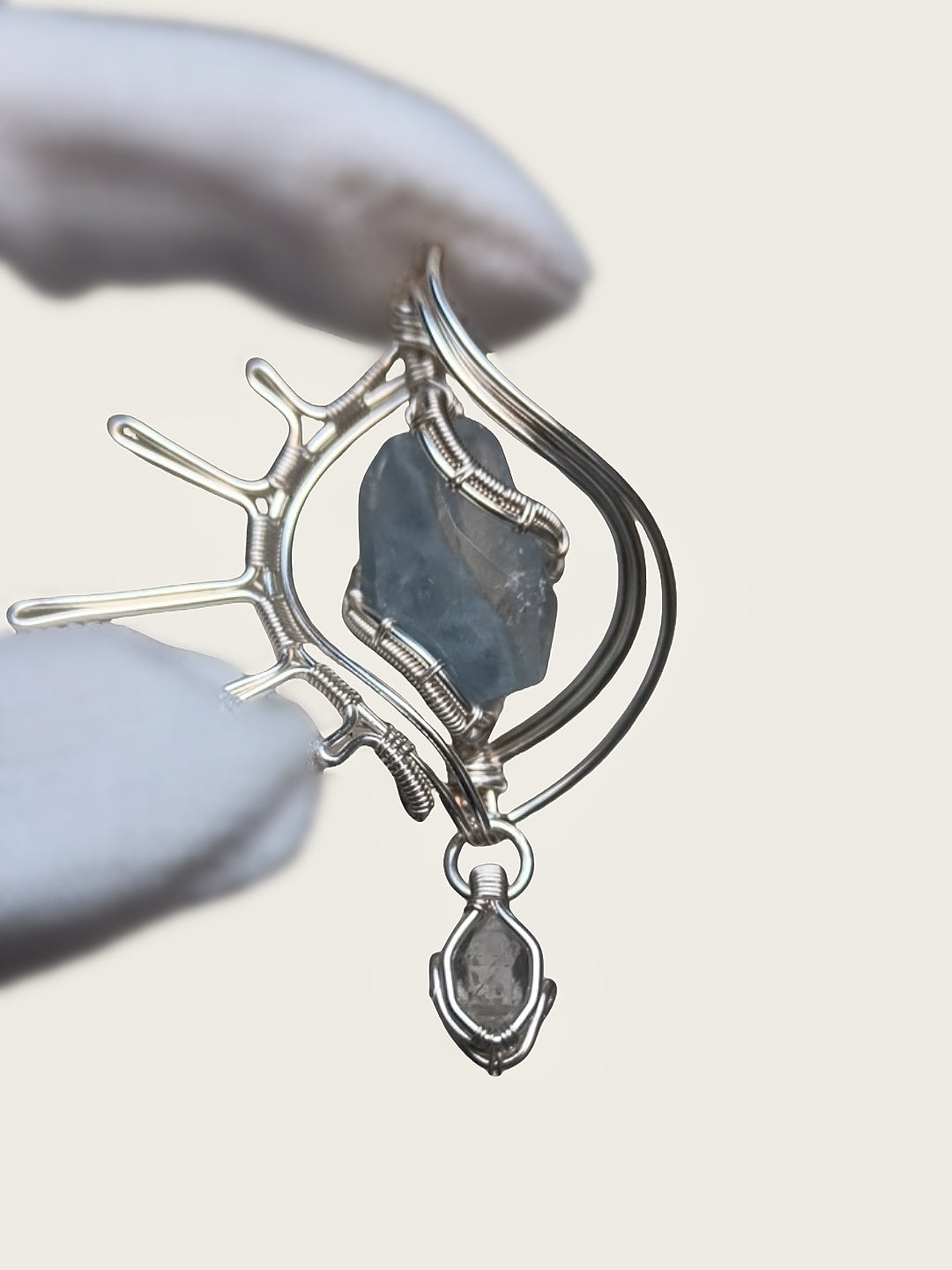Mermaid's Conch Pendant Necklace