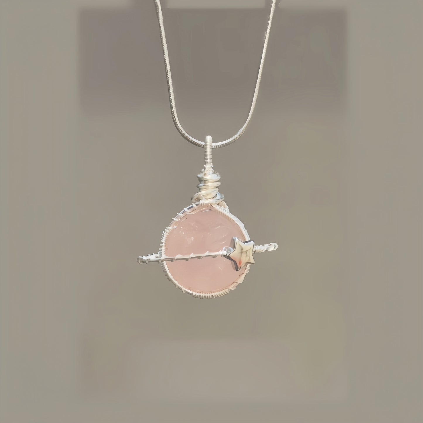 Planet Gemstone Necklace