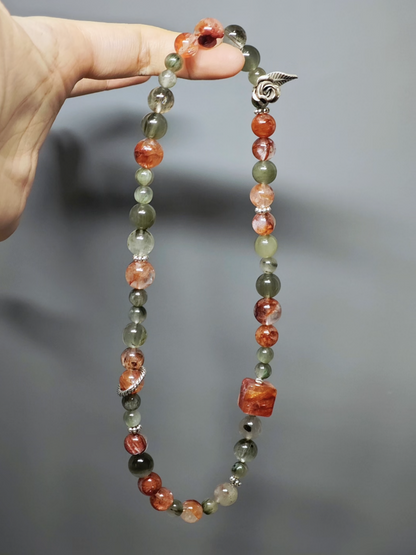 Elegant Rose Manor inspired Dual-Circle Bracelet