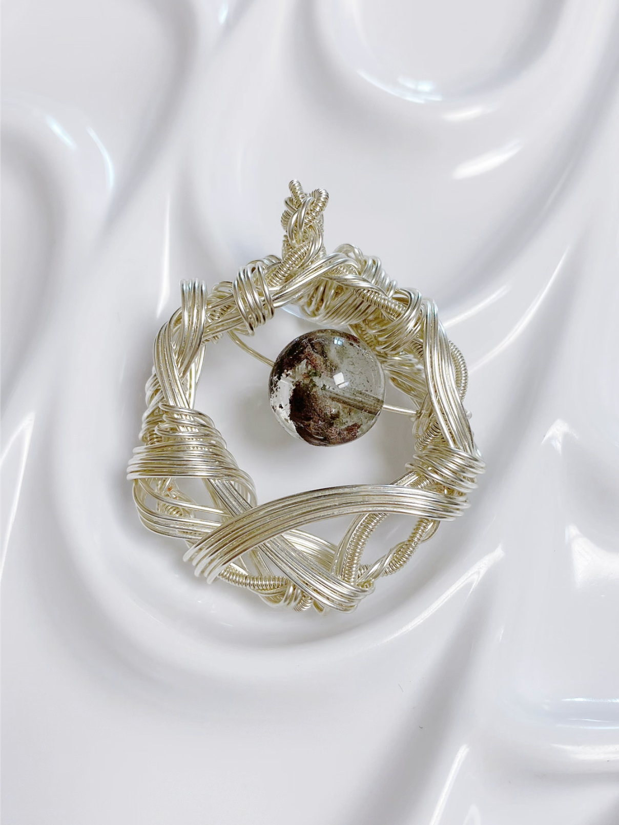Floating Garden Pendant Necklace