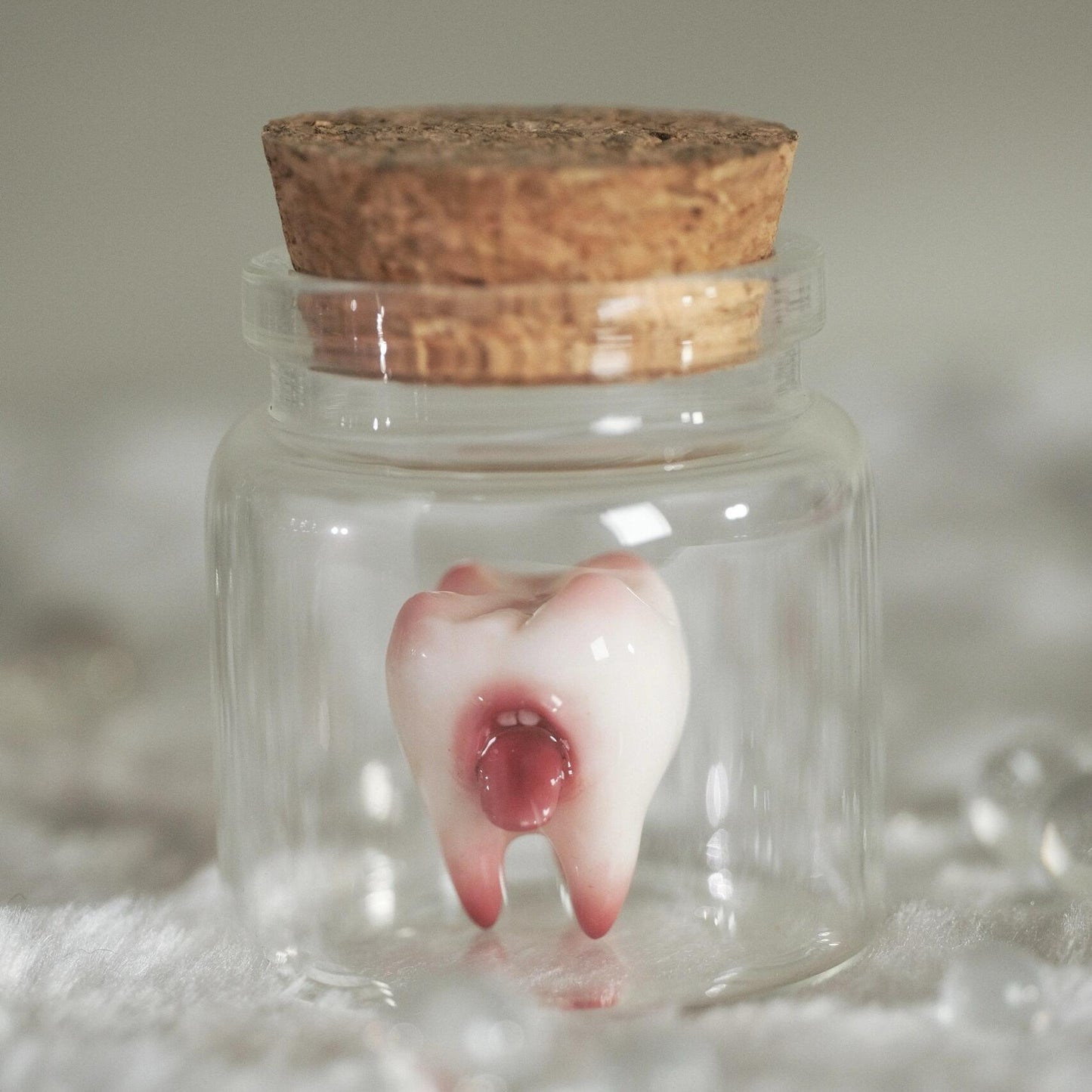 Tooth & Terror Resin Earrings