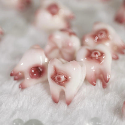 Tooth & Terror Resin Earrings