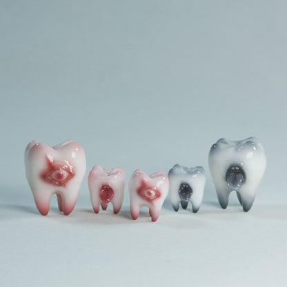Tooth & Terror Resin Earrings