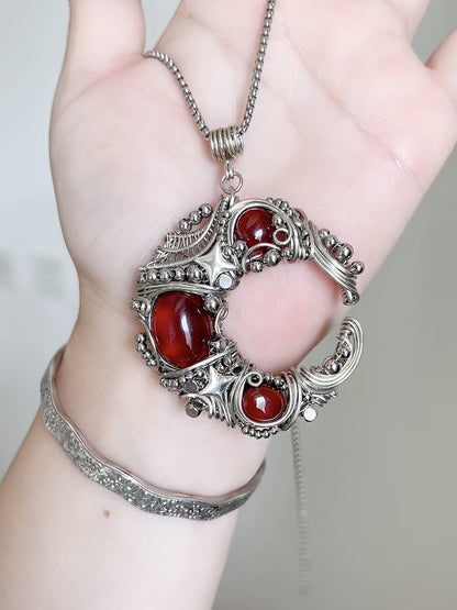 Moonlit Pendant Necklace