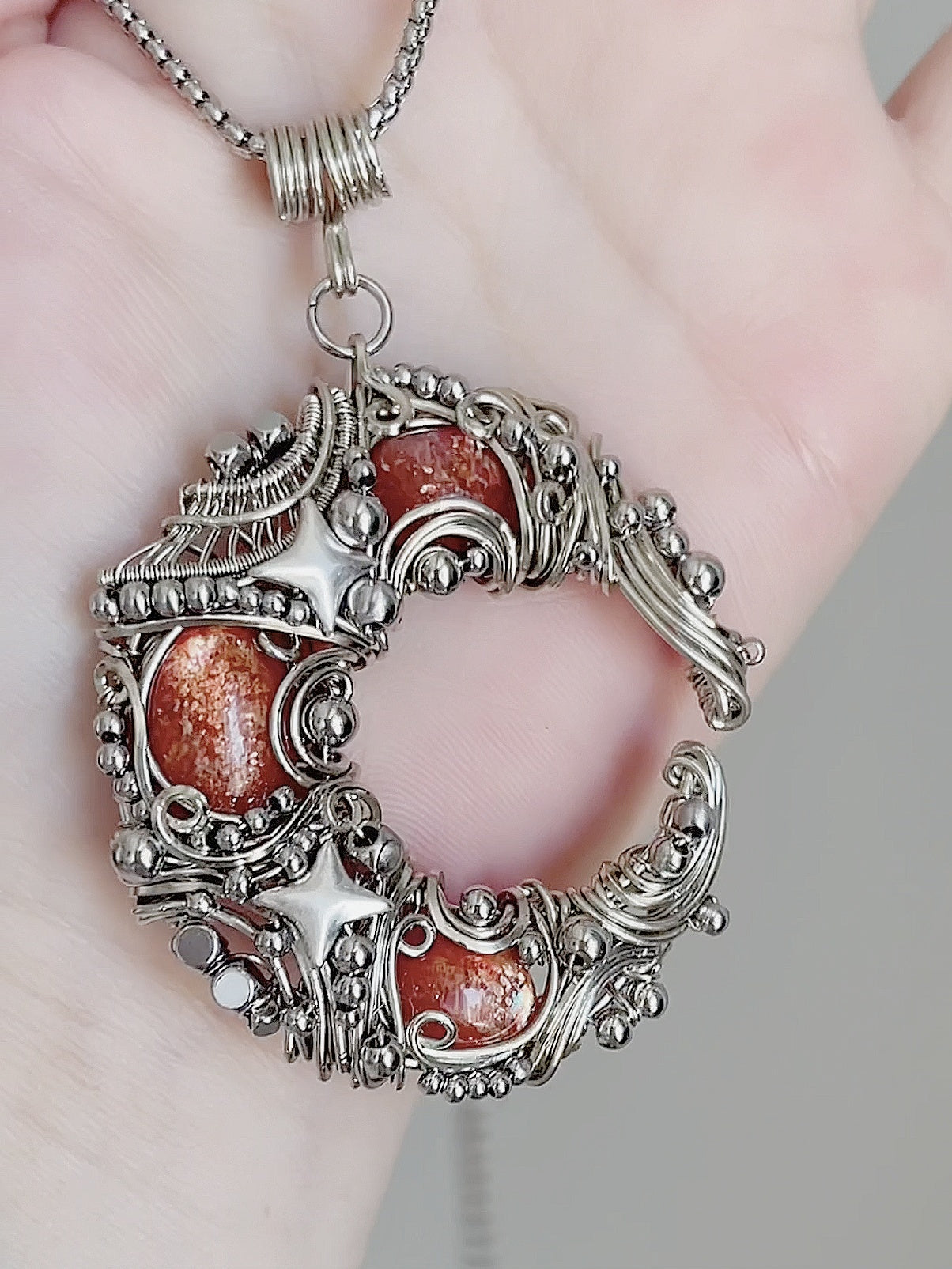 Moonlit Pendant Necklace
