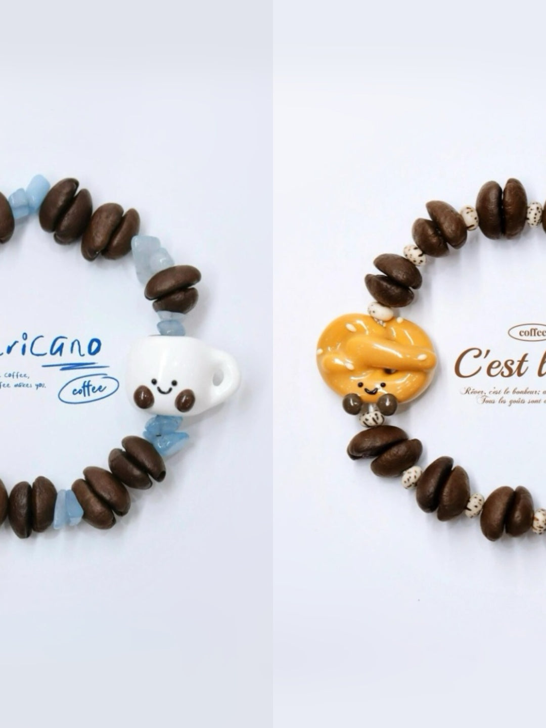 Espresso Energy Handmade Bracelet