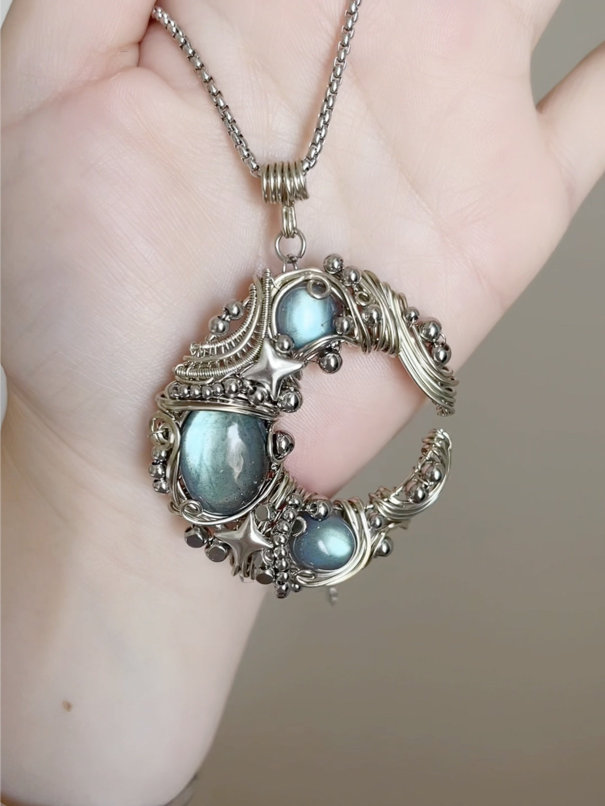 Moonlit Pendant Necklace