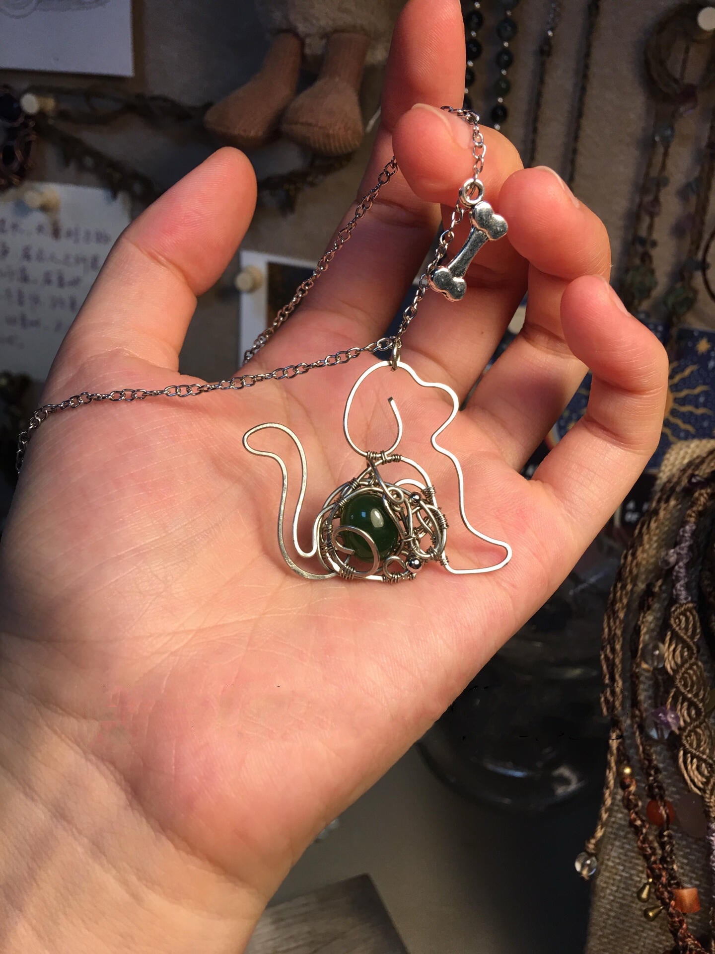 Paw Companions Pendant Necklace