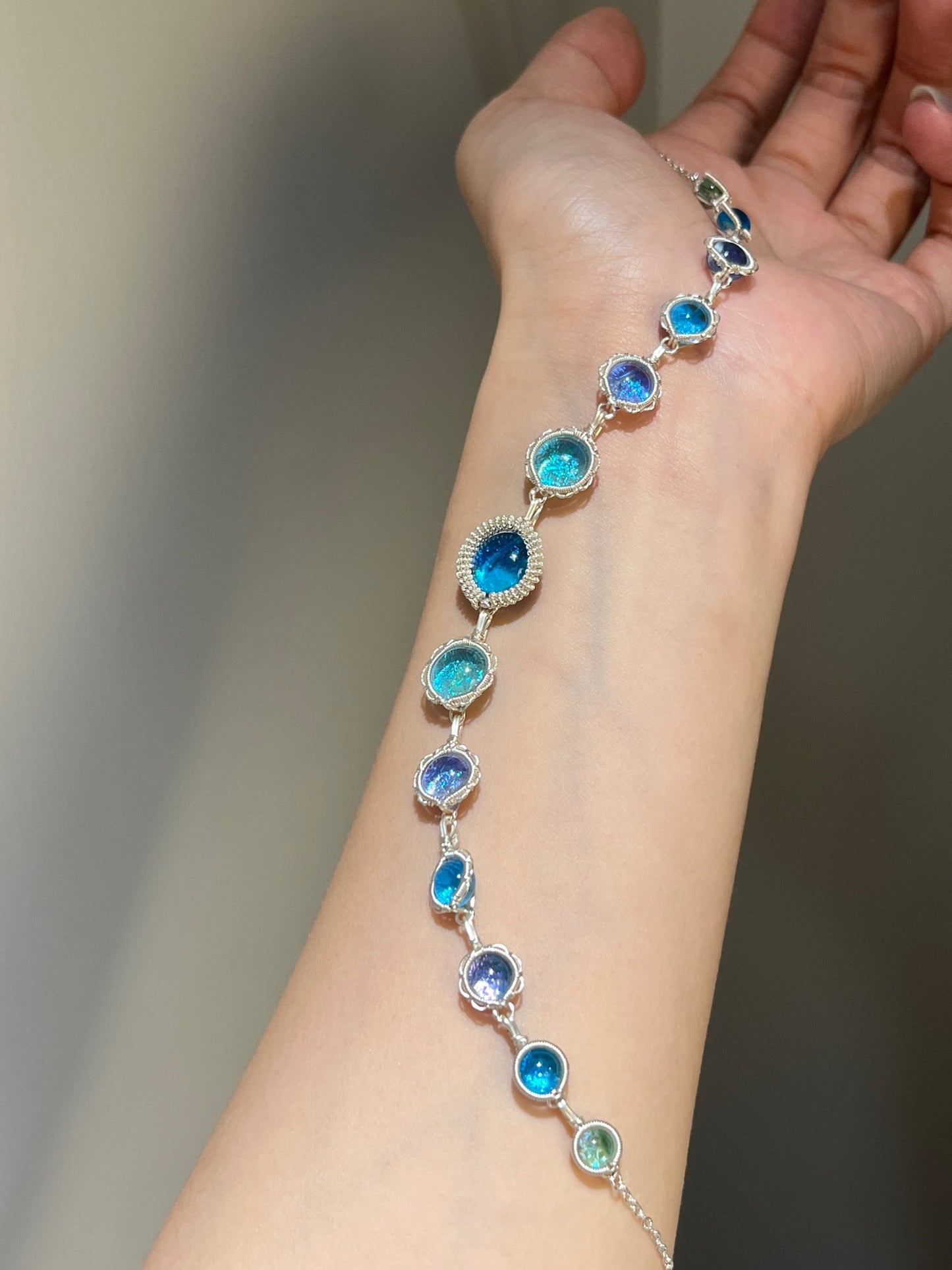 Handcrafted Fused Glass Wire-wrapping Series
