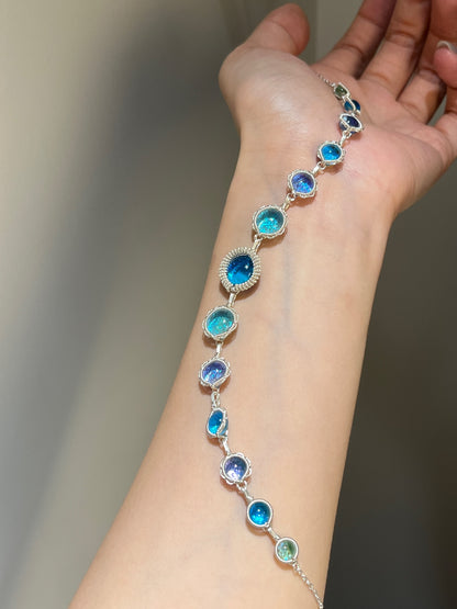 Handcrafted Fused Glass Wire-wrapping Series