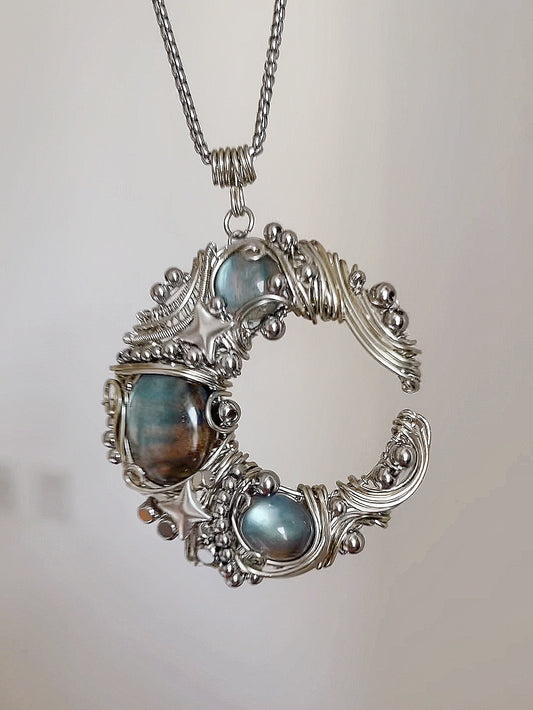 Moonlit Pendant Necklace